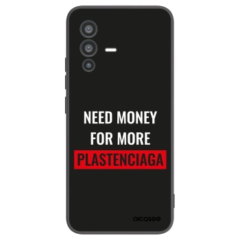 Picasee silikónový čierny obal pre Vivo V23 5G - More PLASTENCIAGA