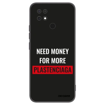 Picasee silikónový čierny obal pre Xiaomi Redmi 10C - More PLASTENCIAGA