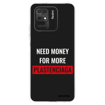 Picasee silikónový prehľadný obal pre Xiaomi Redmi 10C - More PLASTENCIAGA