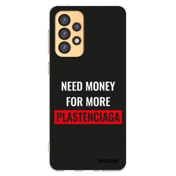 Picasee silikónový prehľadný obal pre Samsung Galaxy A33 5G A336 - More PLASTENCIAGA
