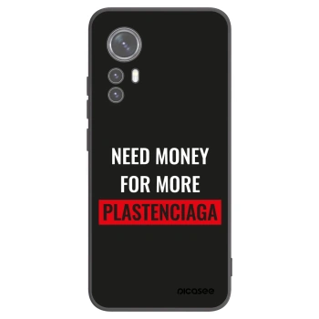 Picasee silikónový čierny obal pre Xiaomi 12X - More PLASTENCIAGA