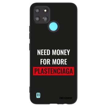 Picasee silikónový čierny obal pre Realme C21Y - More PLASTENCIAGA