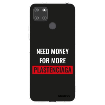 Picasee silikónový prehľadný obal pre Realme C21Y - More PLASTENCIAGA