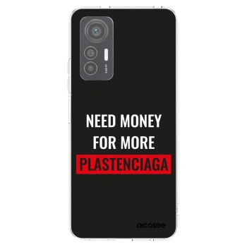 Picasee silikónový prehľadný obal pre Xiaomi 12 Lite - More PLASTENCIAGA