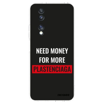 Picasee silikónový prehľadný obal pre Honor 70 - More PLASTENCIAGA