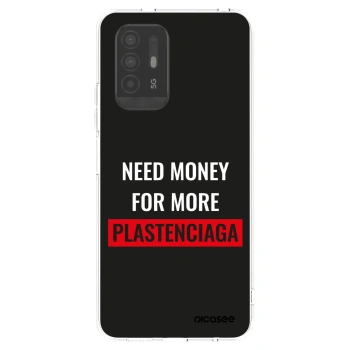 Picasee silikónový prehľadný obal pre OPPO A94 5G - More PLASTENCIAGA