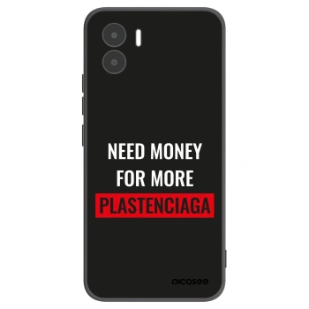 Picasee silikónový čierny obal pre Xiaomi Redmi A1 - More PLASTENCIAGA