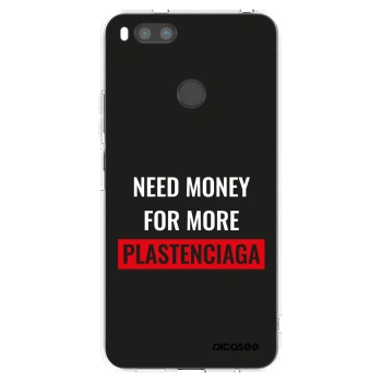 Picasee silikónový prehľadný obal pre Xiaomi Redmi A1 - More PLASTENCIAGA