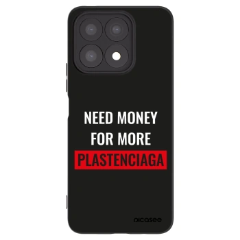 Picasee silikónový čierny obal pre Honor X8a - More PLASTENCIAGA