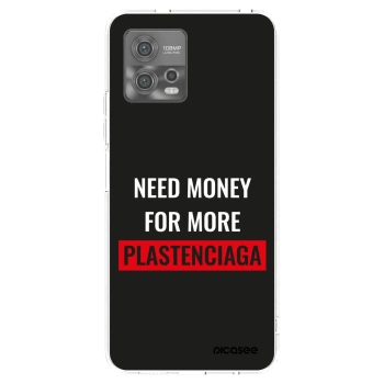 Picasee silikónový prehľadný obal pre Motorola Moto G72 - More PLASTENCIAGA