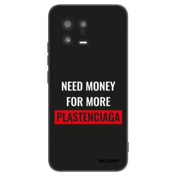 Picasee silikónový čierny obal pre Xiaomi 13 - More PLASTENCIAGA