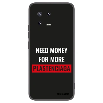 Picasee silikónový čierny obal pre Xiaomi 13 Pro - More PLASTENCIAGA