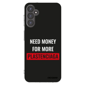Picasee silikónový prehľadný obal pre Samsung Galaxy A14 4G A145R - More PLASTENCIAGA