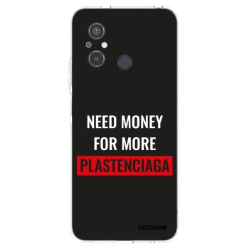 Picasee silikónový prehľadný obal pre Xiaomi Redmi 12C - More PLASTENCIAGA