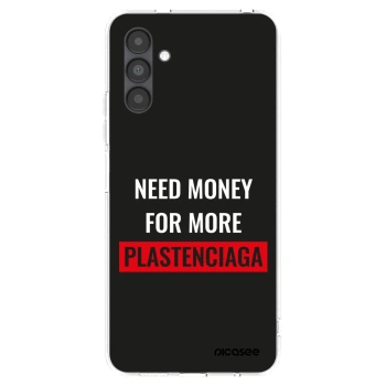 Picasee silikónový prehľadný obal pre Samsung Galaxy A04s A047F - More PLASTENCIAGA