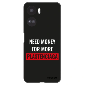 Picasee silikónový čierny obal pre Honor 90 Lite 5G - More PLASTENCIAGA