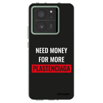 Picasee silikónový prehľadný obal pre Xiaomi 13T - More PLASTENCIAGA