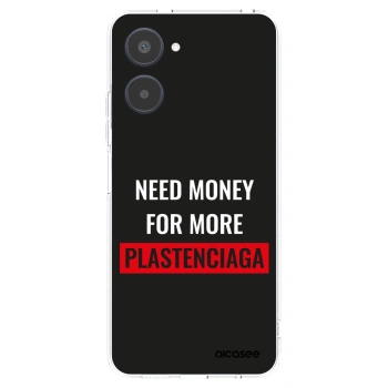 Picasee silikónový prehľadný obal pre Realme 10 4G - More PLASTENCIAGA