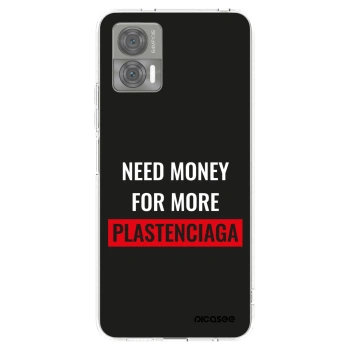 Picasee silikónový prehľadný obal pre Motorola Edge 30 Neo - More PLASTENCIAGA