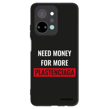 Picasee silikónový čierny obal pre Honor X7a - More PLASTENCIAGA