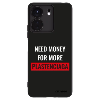 Picasee silikónový čierny obal pre Xiaomi Redmi 13C 4G - More PLASTENCIAGA