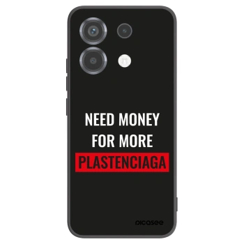 Picasee silikónový čierny obal pre Xiaomi Poco X6 - More PLASTENCIAGA