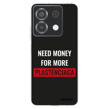 Picasee silikónový prehľadný obal pre Xiaomi Poco X6 - More PLASTENCIAGA