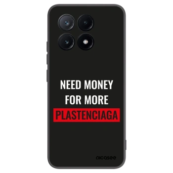 Picasee silikónový čierny obal pre Xiaomi Poco X6 Pro - More PLASTENCIAGA