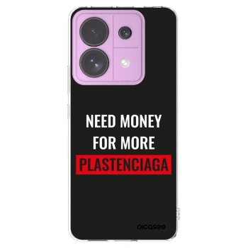 Picasee silikónový prehľadný obal pre Xiaomi Redmi Note 13 Pro 5G - More PLASTENCIAGA