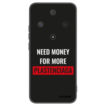 Picasee silikónový čierny obal pre Honor Magic6 Lite 5G - More PLASTENCIAGA