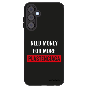 Picasee silikónový čierny obal pre Samsung Galaxy A25 A256B 5G - More PLASTENCIAGA