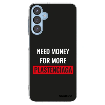 Picasee silikónový prehľadný obal pre Samsung Galaxy A15 A156B 5G - More PLASTENCIAGA