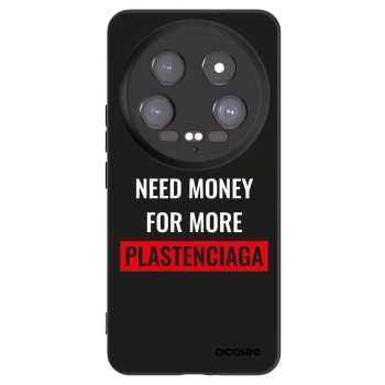Picasee silikónový čierny obal pre Xiaomi 14 Ultra - More PLASTENCIAGA