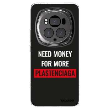 Picasee silikónový prehľadný obal pre Honor Magic6 Pro - More PLASTENCIAGA