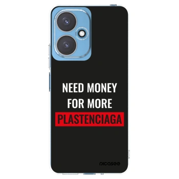 Picasee silikónový prehľadný obal pre Xiaomi Redmi 13C 5G - More PLASTENCIAGA