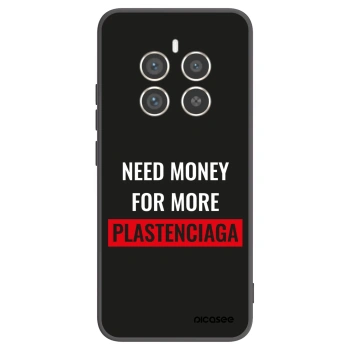 Picasee silikónový čierny obal pre Realme 12 Pro 5G - More PLASTENCIAGA