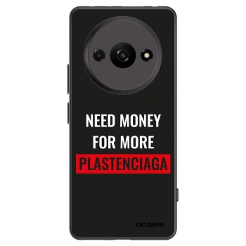 Picasee silikónový čierny obal pre Xiaomi Redmi A3 - More PLASTENCIAGA