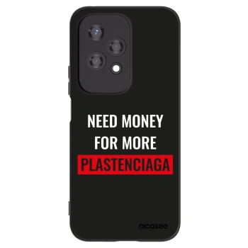 Picasee silikónový čierny obal pre Honor 200 Lite - More PLASTENCIAGA