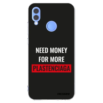 Picasee silikónový prehľadný obal pre Huawei P Smart 2019 - More PLASTENCIAGA