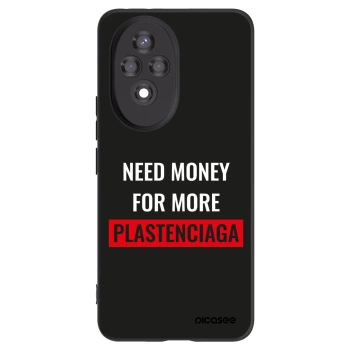 Picasee silikónový čierny obal pre Honor 200 Pro 5G - More PLASTENCIAGA