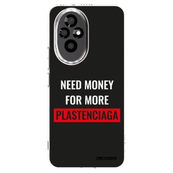 Picasee silikónový prehľadný obal pre Honor 200 Pro 5G - More PLASTENCIAGA