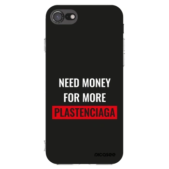 Picasee silikónový prehľadný obal pre Apple iPhone 7 - More PLASTENCIAGA