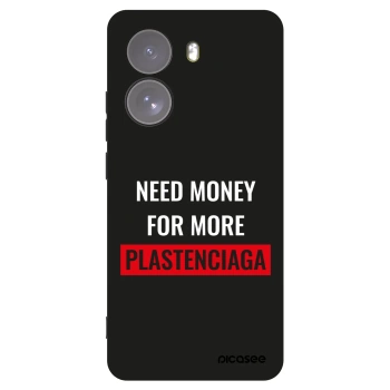 Picasee silikónový čierny obal pre Xiaomi Poco X7 - More PLASTENCIAGA