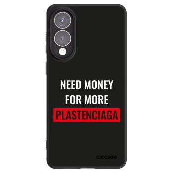 Picasee silikónový čierny obal pre Samsung Galaxy S25 Edge 5G - More PLASTENCIAGA