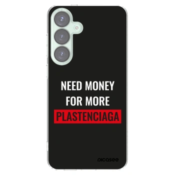 Picasee silikónový prehľadný obal pre Samsung Galaxy S25+ 5G - More PLASTENCIAGA
