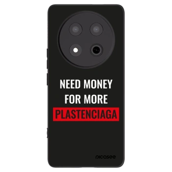 Picasee silikónový čierny obal pre Honor Magic7 Lite 5G - More PLASTENCIAGA
