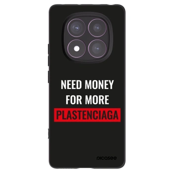 Picasee silikónový čierny obal pre Xiaomi Redmi Note 14 Pro 4G - More PLASTENCIAGA