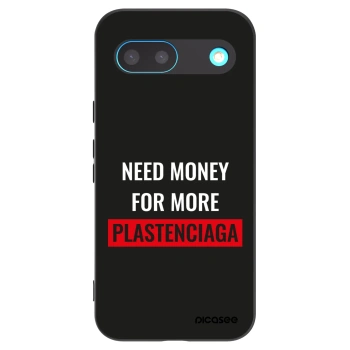 Picasee silikónový čierny obal pre Google Pixel 8 - More PLASTENCIAGA