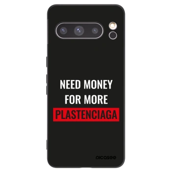 Picasee silikónový čierny obal pre Google Pixel 8 Pro - More PLASTENCIAGA