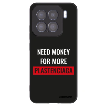 Picasee silikónový čierny obal pre Xiaomi 15 - More PLASTENCIAGA